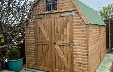 TGB 12 X 8 Traditional Dutch Barn 15