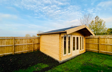 Lugarde log cabin system 16