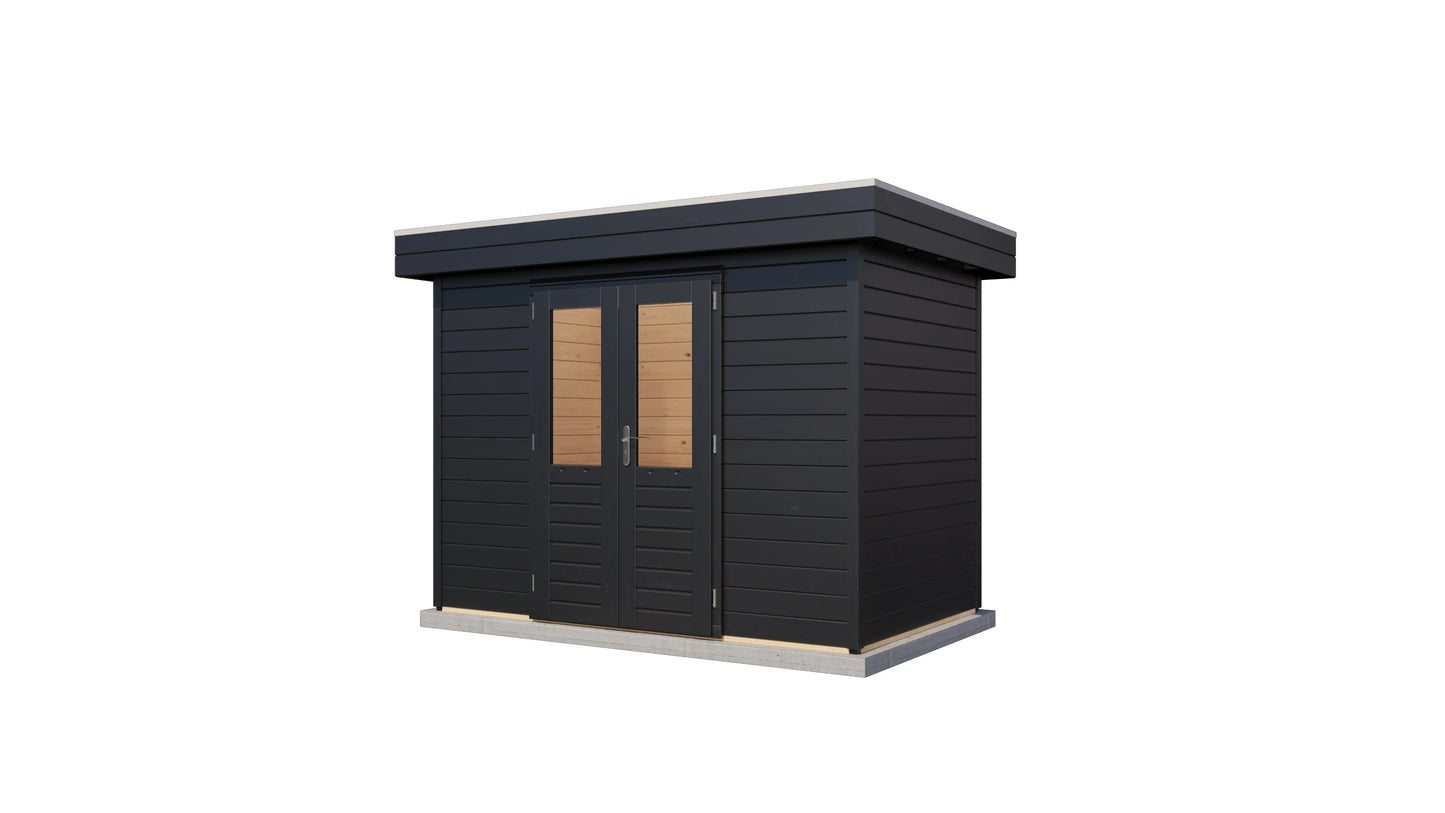 Lugarde Select Prima summerhouse Swansea 300x180cm - RAL 7021