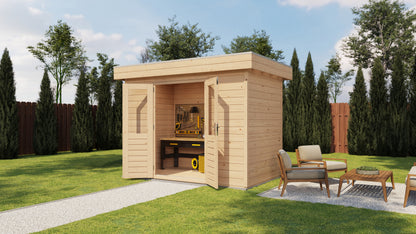 Lugarde Select Prima summerhouse Swansea 300x180cm - Untreated