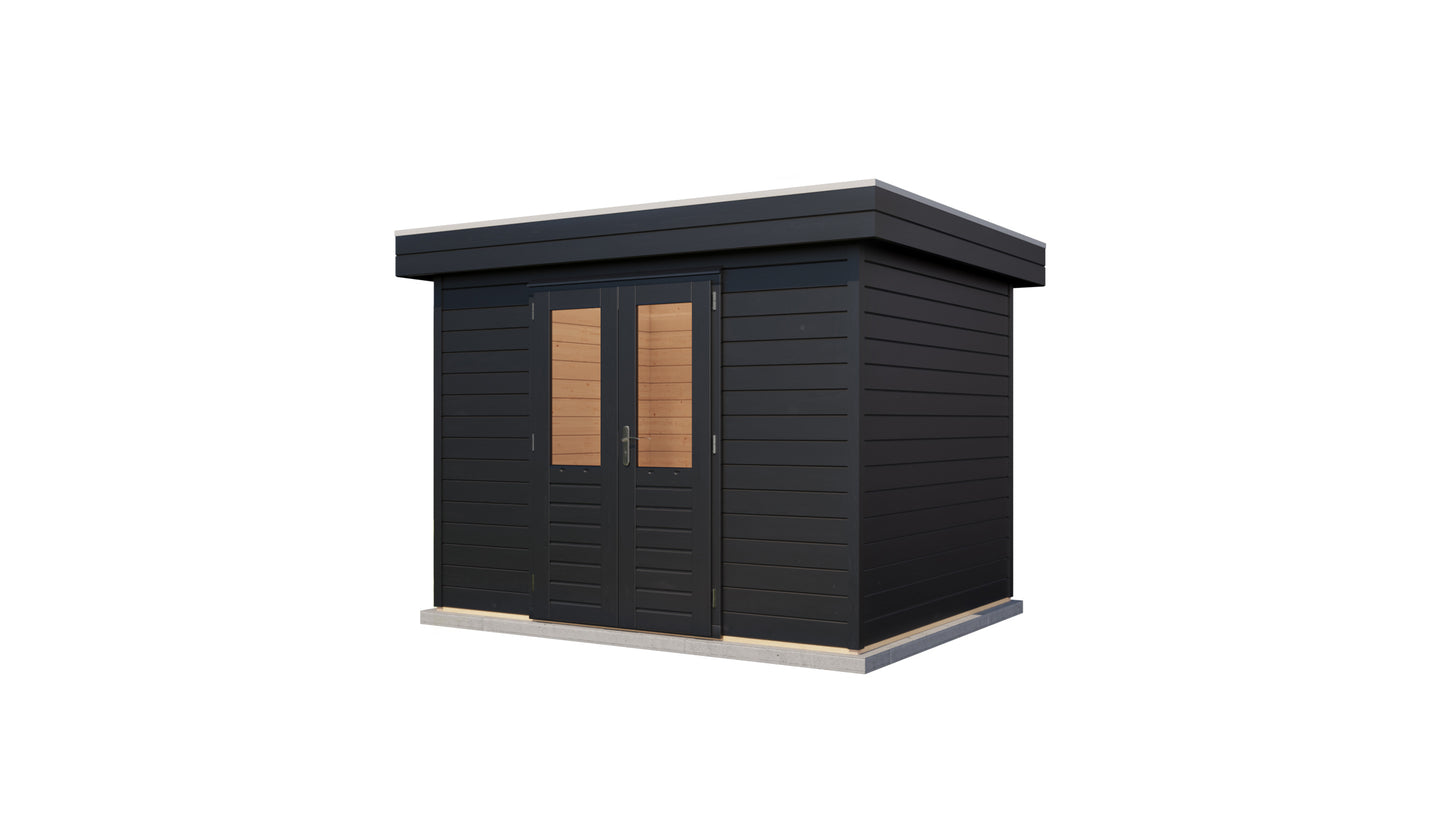 Lugarde Select Prima summerhouse Swansea 300x180cm - RAL 7021