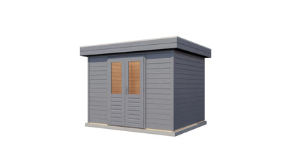 Lugarde Select Prima summerhouse Tweed 300x240cm - RAL 7021