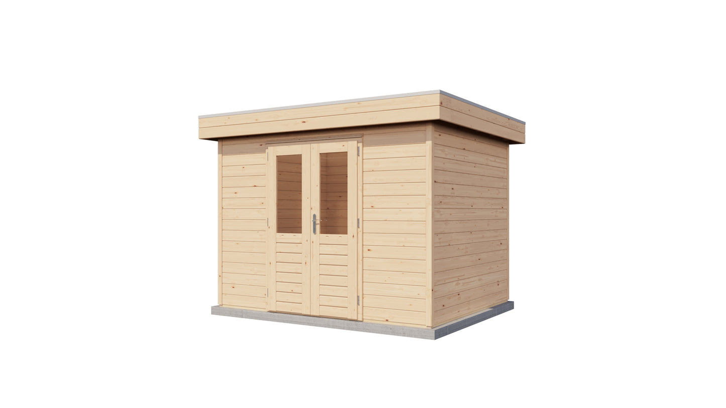Lugarde Select Prima summerhouse Tweed 300x240cm - Untreated