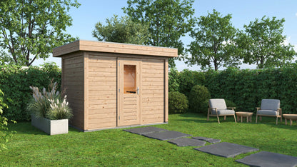 Lugarde Select Modern summerhouse 28mm Liverpool 300x200cm - Untreated