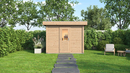 Lugarde Select Modern summerhouse 28mm Liverpool 300x200cm - Untreated
