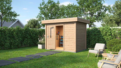 Lugarde Select Modern summerhouse 28mm Liverpool 300x200cm - Untreated