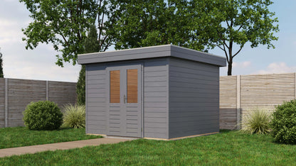 Lugarde Select Prima summerhouse Whitby 300x300cm - RAL 7021