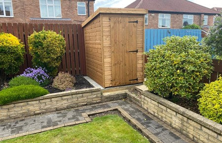 TGB 5 X 4 Pent Shed 5