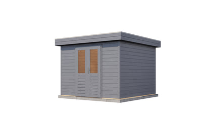 Lugarde Select Prima summerhouse Whitby 300x300cm - RAL 7021