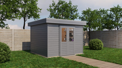 Lugarde Select Prima summerhouse Whitby 300x300cm - RAL 7021