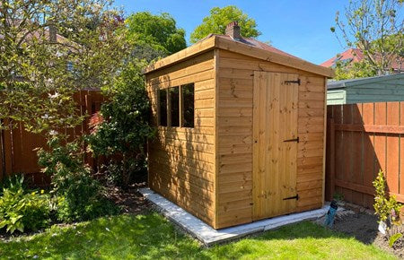 TGB Superior 8 x 6 Superior Pent Shed 7