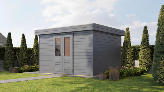 Lugarde Select Prima summerhouse Penzance 360x300cm - RAL 7021