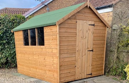 TGB Standard 9 x 7 Apex shed 2