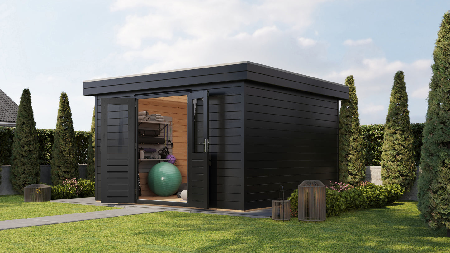 Lugarde Select Prima summerhouse Cromer 360x360cm - RAL 7021