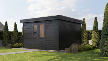Lugarde Select Prima summerhouse Cromer 360x360cm - RAL 7021