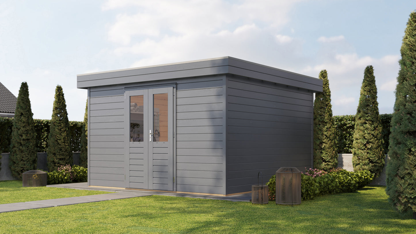 Lugarde Select Prima summerhouse Penzance 360x300cm - RAL 7021