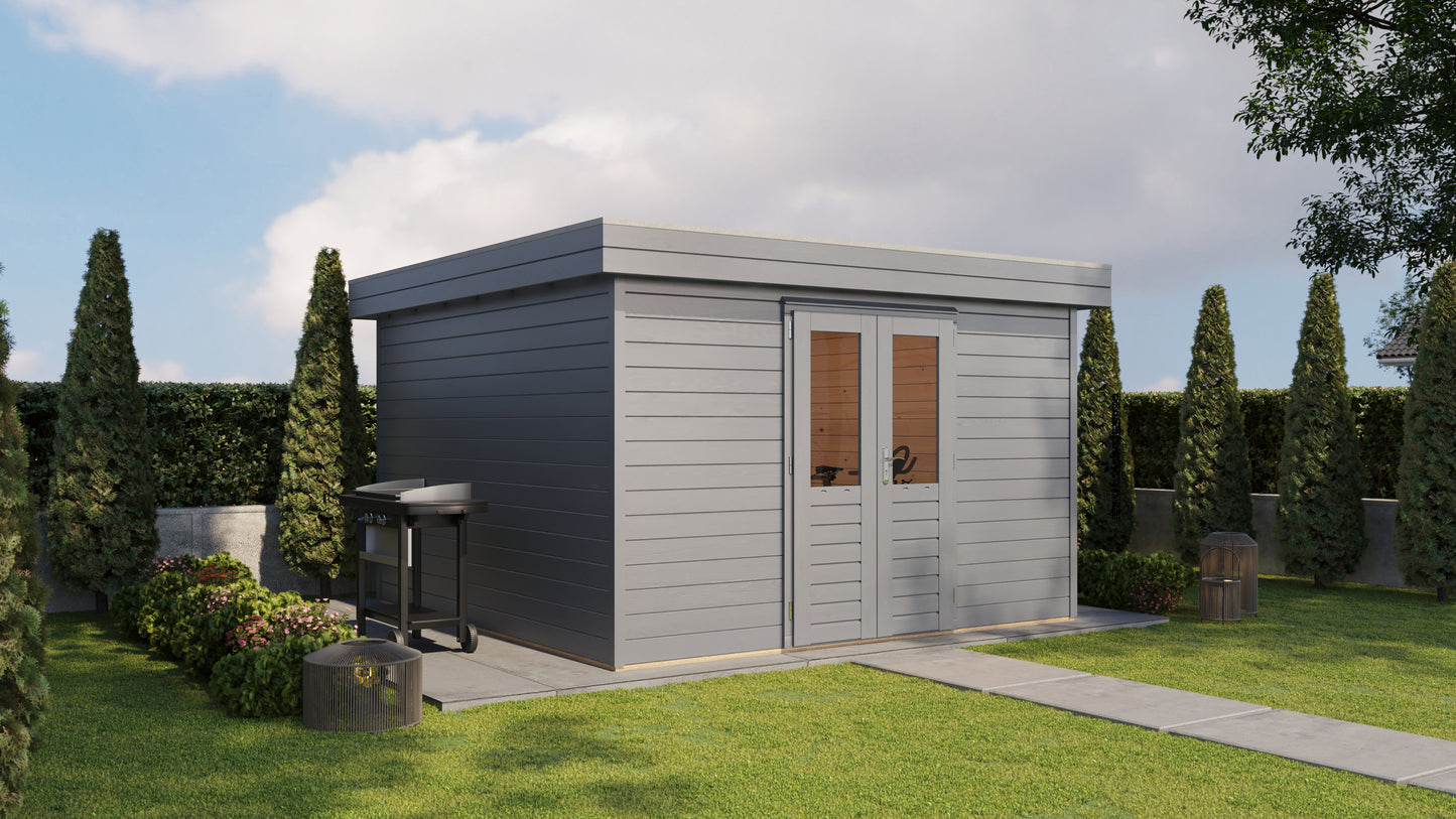 Lugarde Select Prima summerhouse Penzance 360x300cm - RAL 7021