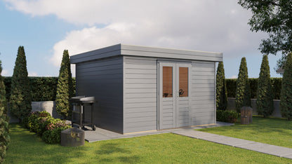 Lugarde Select Prima summerhouse Penzance 360x300cm - RAL 7021