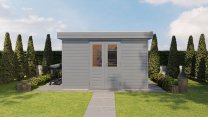 Lugarde Select Prima summerhouse Penzance 360x300cm - RAL 7021