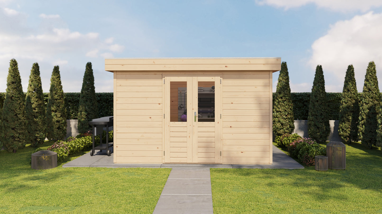 Lugarde Select Prima summerhouse Cromer 360x360cm - Untreated