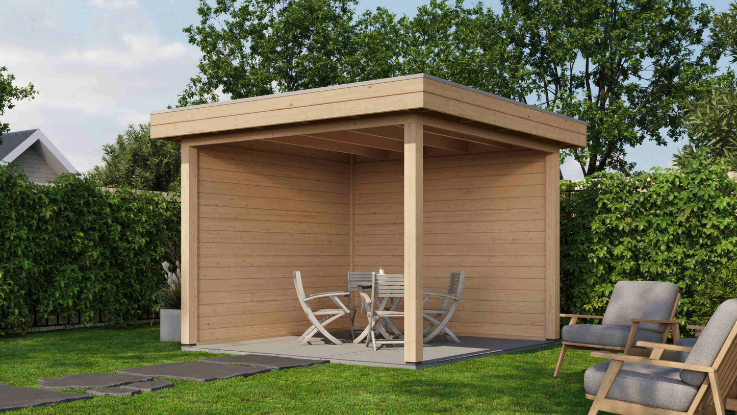 Lugarde Select Gazebo Trowbridge 300x300cm - untreated finish