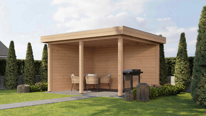 Lugarde Select Gazebo Horsham 388x350cm - untreated finish
