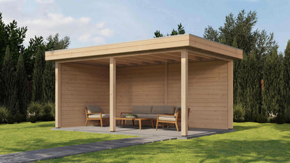 Lugarde Select Gazebo Dorchester 488x300cm - untreated finish