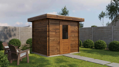Lugarde Select Log Cabin Thames 250x200cm - Pressure treated Brown