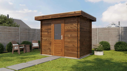 Lugarde Select Log Cabin Thames 250x200cm - Pressure treated Brown