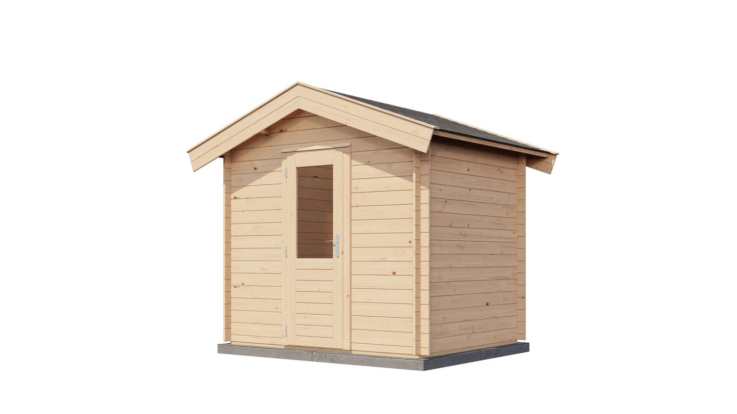 Lugarde Select Log Cabin Hampshire 250x200cm - Untreated