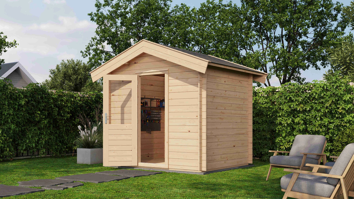 Lugarde Select Log Cabin Hampshire 250x200cm - Untreated
