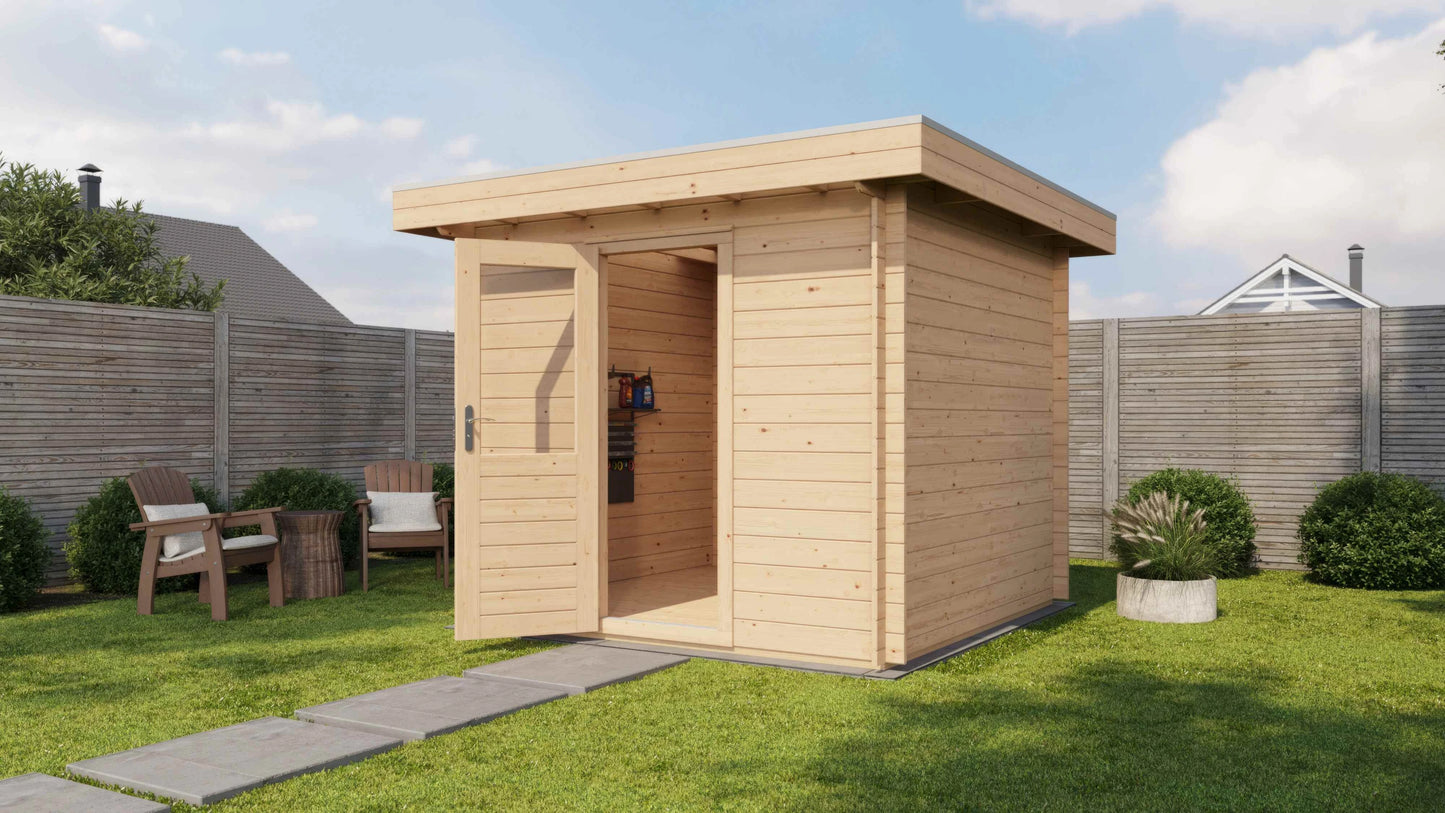 Lugarde Select Log Cabin Highland 250x250cm - Untreated