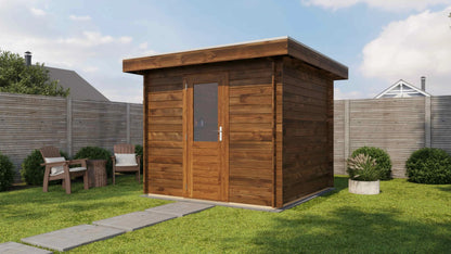 Lugarde Select Log Cabin Highland 250x250cm - Pressure treated Brown