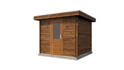 Lugarde Select Log Cabin Highland 250x250cm - Pressure treated Brown