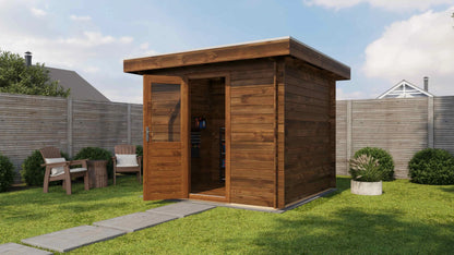 Lugarde Select Log Cabin Highland 250x250cm - Pressure treated Brown
