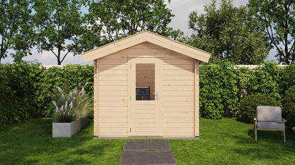 Lugarde Select Log Cabin Canterbury 250x250cm - Untreated