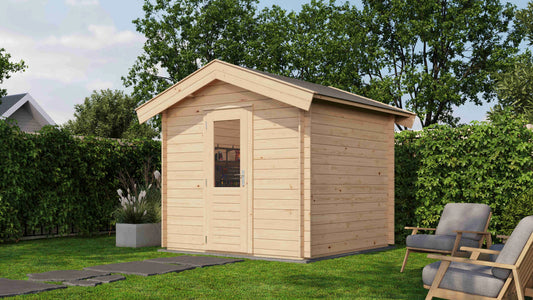 Lugarde Select Log Cabin Canterbury 250x250cm - Untreated