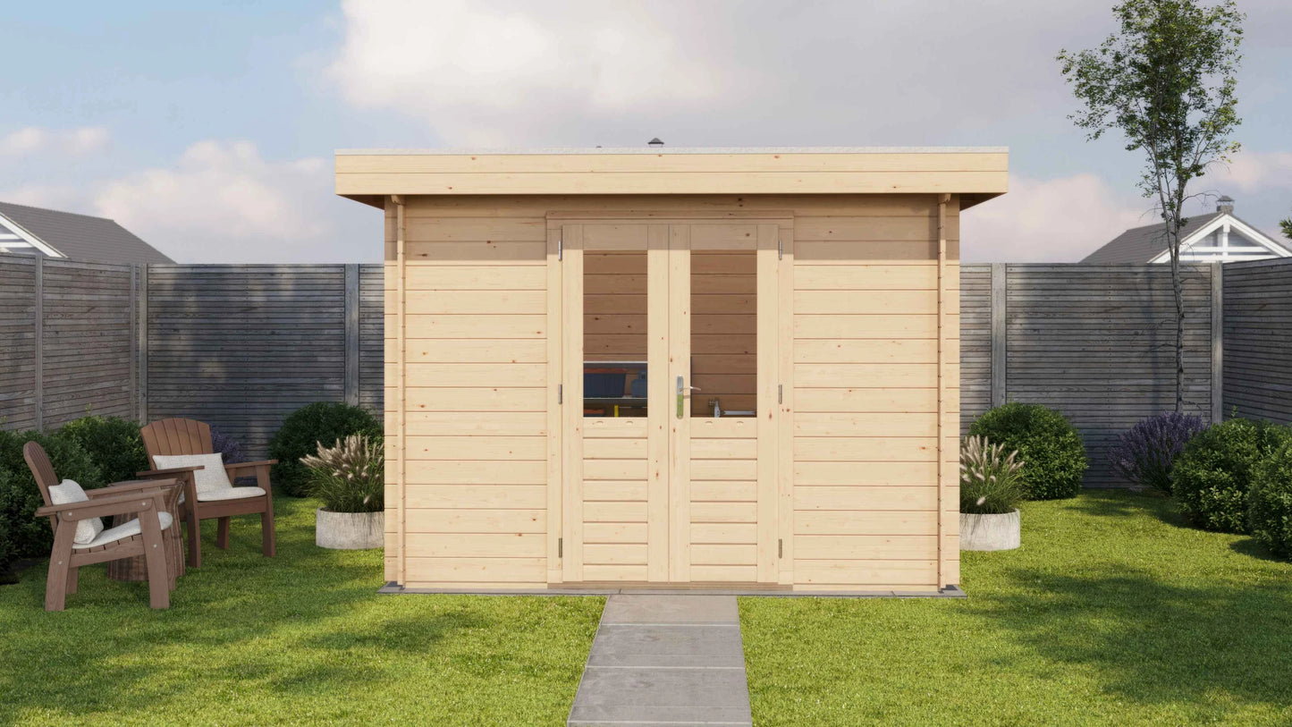 Lugarde Select Log Cabin Pennine 300x200cm - Untreated