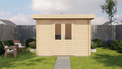 Lugarde Select Log Cabin Pennine 300x200cm - Untreated