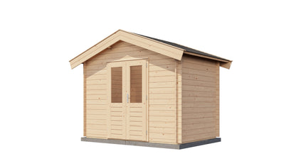 Lugarde Select Log Cabin Bath 300x200cm - Untreated