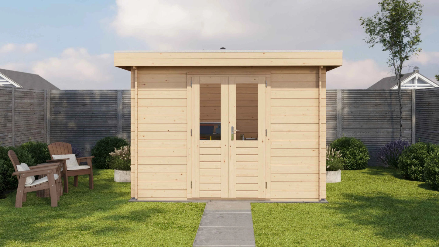 Lugarde Select Log Cabin Dover 300x250cm - Untreated