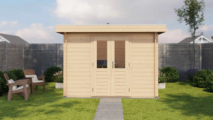 Lugarde Select Log Cabin Dover 300x250cm - Untreated