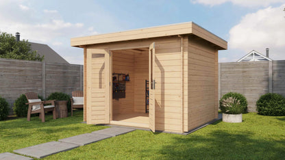 Lugarde Select Log Cabin Dover 300x250cm - Untreated
