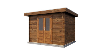 Lugarde Select Log Cabin Dover 300x250cm - Pressure treated Brown