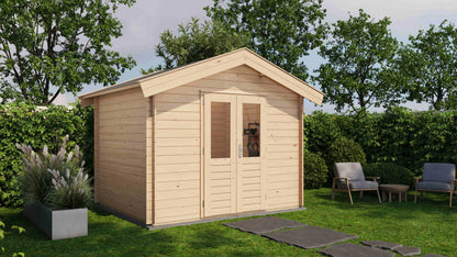 Lugarde Select Log Cabin Greenwich 300x250cm - Untreated