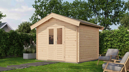 Lugarde Select Log Cabin Greenwich 300x250cm - Untreated