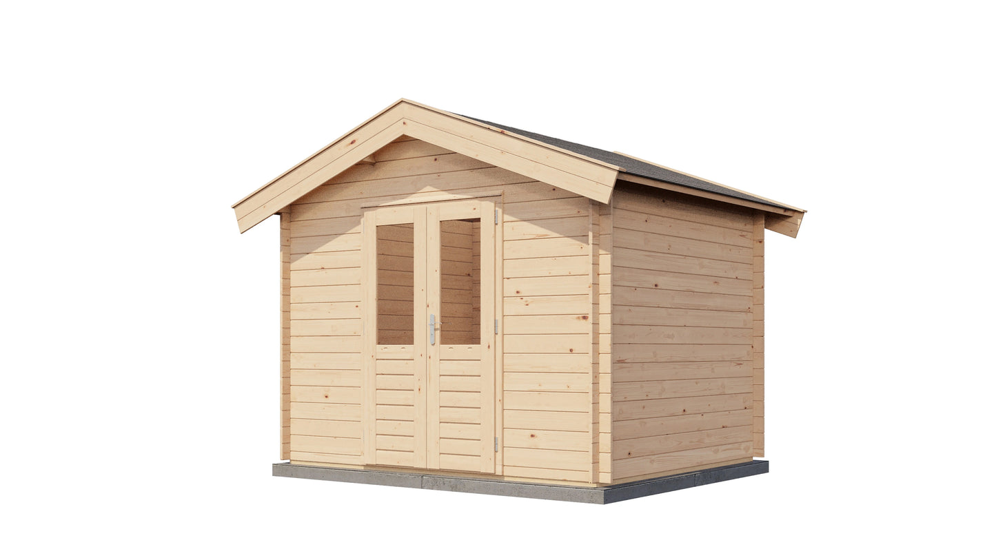 Lugarde Select Log Cabin Greenwich 300x250cm - Untreated