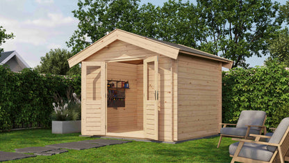 Lugarde Select Log Cabin Greenwich 300x250cm - Untreated