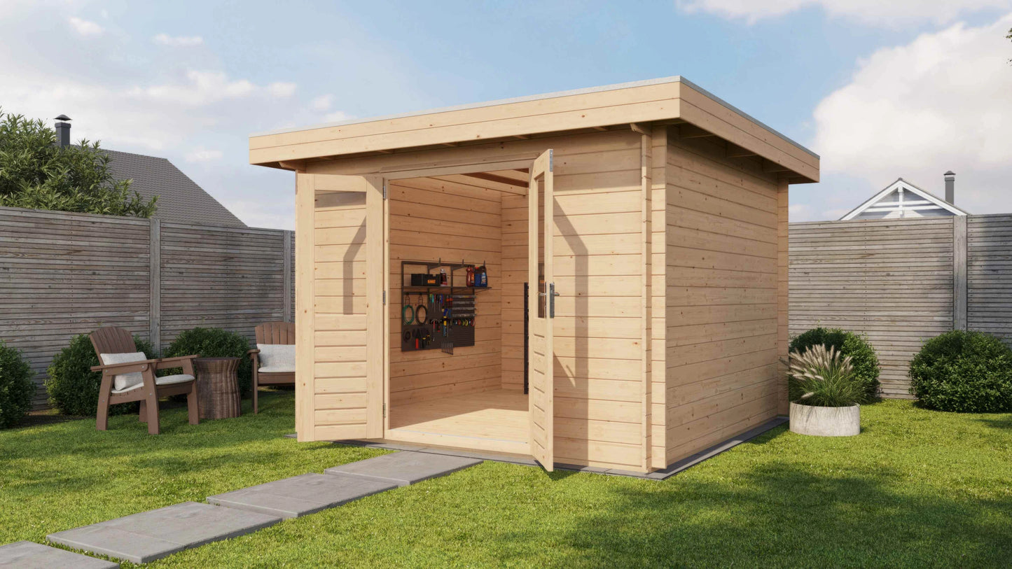Lugarde Select Log Cabin Somerset 300x300cm - Untreated