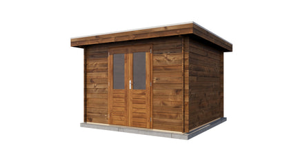 Lugarde Select Log Cabin Somerset 300x300cm - Pressure treated Brown